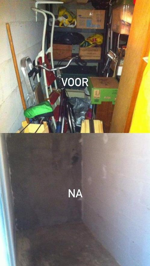 Woning ontruiming Kelder Zolder garage opkuisen leeghalen, Immo, Woningruil, Antwerpen (stad)