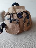 Kipling rugzak - taupe kleur, Handtassen en Accessoires, Tassen | Rugtassen, Ophalen of Verzenden, Zo goed als nieuw, Kipling