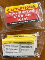 Funny “foutparkeerders”kaartjes