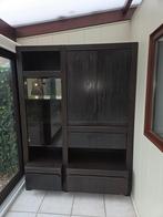 Houten wandkast, Huis en Inrichting, Ophalen, Gebruikt, 150 tot 200 cm, 150 tot 200 cm