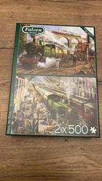 Falcon de luxe treinen trains 2x500, Enlèvement, 500 à 1500 pièces, Comme neuf, Puzzle