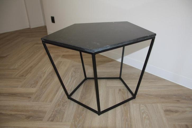 2x vijfhoekige bijzettafels nieuw, Huis en Inrichting, Tafels | Bijzettafels, Nieuw, Overige vormen, Minder dan 45 cm, Minder dan 55 cm