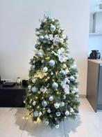 Kerstboom + versiering te koop, Diversen, Ophalen, Zo goed als nieuw