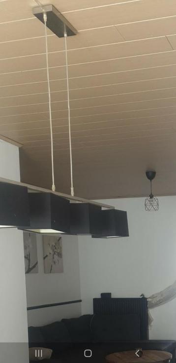 Hang lamp zwart beschikbaar voor biedingen