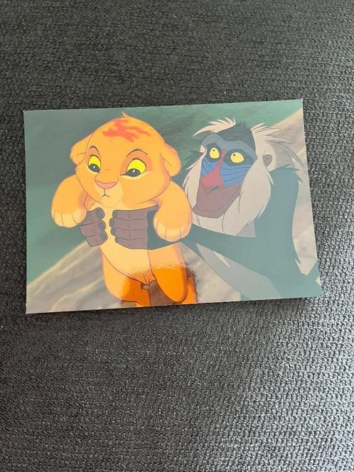 Carte postale Disney Le Roi Lion « Simba », Collections, Disney, Comme neuf, Image ou Affiche, Le Roi Lion ou Le Livre de la Jungle