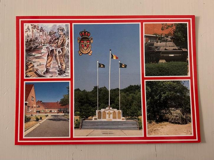 Postkaart Bataljon Bevrijding, Verzamelen, Militaria | Algemeen, Landmacht, Foto of Poster, Ophalen of Verzenden