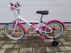 Vélo fille 16 pouces B-TWIN avec casque, Fietsen en Brommers, Ophalen of Verzenden, Zo goed als nieuw, 16 inch, B-TWIN docto girl 500 Décathlon