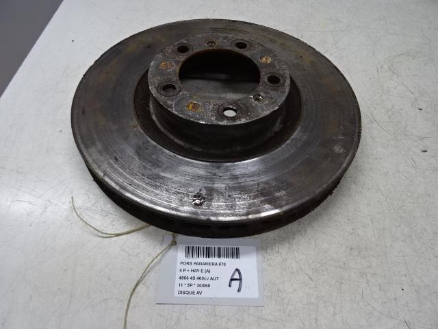 REMSCHIJF VOOR Porsche Panamera (970) (01-2009/12-2016), Auto-onderdelen, Remmen en Aandrijving, Porsche, Gebruikt