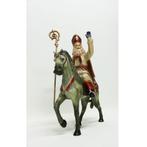 Sinterklaas op paard - Sint Nicolaas - Sinterklaasbeeld, Nieuw, Ophalen of Verzenden