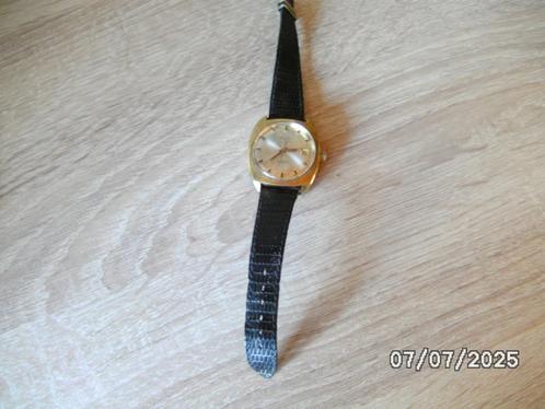 Een heren polshorloge, Handtassen en Accessoires, Horloges | Heren, Zo goed als nieuw, Polshorloge, Overige merken, Staal, Kunststof