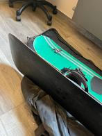 2 snowboard + tas + binding (op 1 van de 2), Gebruikt, Ophalen of Verzenden, Board
