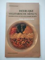 Heerlijke vegetarische menu's: basisrecepten uit de natuurli, Boeken, Kookboeken, Ophalen of Verzenden, Zo goed als nieuw