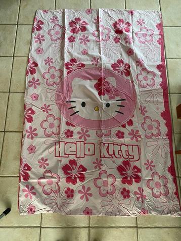 Housse de couette Hello Kitty (1 pers), Comme neuf, Rose, Fille, Housse de couette