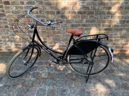 Avalon zwarte omafiets, Fietsen en Brommers, Fietsen | Dames | Omafietsen, Gebruikt, 50 tot 53 cm, Handrem, Versnellingen, Ophalen