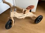 Houten loopfiets, Kinderen en Baby's, Speelgoed | Buiten | Voertuigen en Loopfietsen, Ophalen, Zo goed als nieuw, Loopfiets