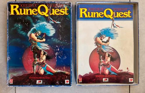 RUNEQUEST (édition fr / Oriflam 1988-1989), Hobby en Vrije tijd, Gezelschapsspellen | Overige, Gebruikt, Vijf spelers of meer