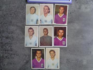Maple leaf chewing gum ANDERLECHT voetbal kaarten anno 1963  beschikbaar voor biedingen