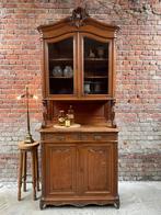 Franse eikenhouten buffetkast met opzet – Louis XV-stijl, Ophalen