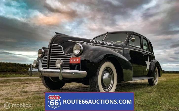 Buick Special 41 | 1940 | Route 66 Auctions, Auto's, Oldtimers, Bedrijf, Te koop, Buick, Benzine, Overige carrosserie, Handgeschakeld
