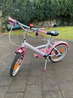 Meisjesfiets 16 inch, Fietsen en Brommers, Fietsen | Kinderfietsjes, Ophalen, Gebruikt, 16 tot 20 inch