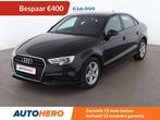 Audi A3 1.0 TFSI (bj 2017, automaat), Auto's, 4 deurs, Stof, Zwart, 116 pk