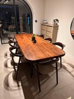 Massief acaciahout tafel 240x100 8 personen, Neuf, 100 à 150 cm, Enlèvement, Rectangulaire