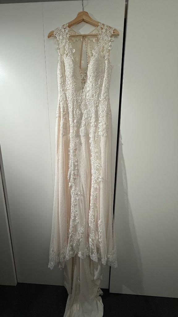 Trouwkleed, Kleding | Dames, Trouwkleding en Trouwaccessoires, Nieuw, Trouwjurk, Beige, Ophalen