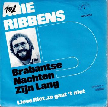 Vinyl, 7"   -   Arie Ribbens – Brabantse Nachten Zijn Lang beschikbaar voor biedingen