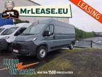 LEASING PEUGEOT BOXER L3H2 NIEUW / AUTOMAAT / 3 PLAATSEN, Auto's, Bestelwagens en Lichte vracht, Stof, Bedrijf, Diesel, Zilver of Grijs