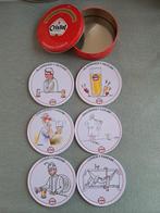 Blik met 6 onderzetters: de 7 hoofdzonden, Enlèvement