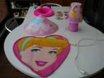 Nachtlampje+Luster+Spiegel+Tapijt+Stickers Princess, Kinderen en Baby's, Ophalen of Verzenden, Gebruikt, Lamp