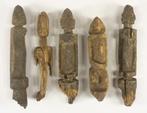 Afrikaanse kunst - 5 oude Dogon-beeldjes - Mali, Antiek en Kunst, Ophalen of Verzenden