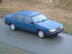 Volvo 940 GLE Benzine. 1e Eigenaar. Gekeurd Verkoop., Auto's, 4 deurs, 4 cilinders, Blauw, Leder