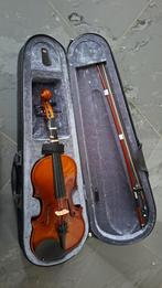 1/2 Viool en schoudersteun(1/4 - 1/2), Muziek en Instrumenten, Strijkinstrumenten | Violen en Altviolen, Ophalen, Gebruikt, 1/2-viool