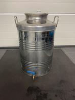 Conteneur de 50 litres inox 18/10 avec robinet, Enlèvement, Utilisé