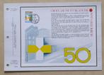 Année 1987 : Carte souvenir fdc soie - 2270 : Wit-Gele Kruis, Ophalen of Verzenden