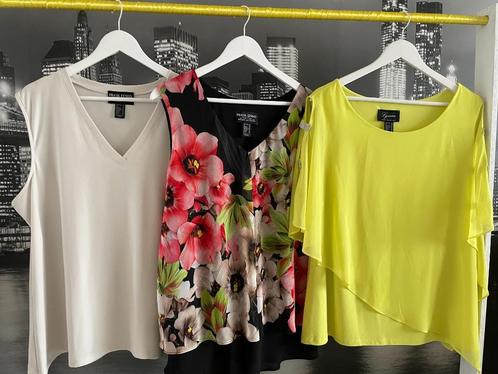 2 prachtige zomerse blouses en topje Frank Lyman - 48/50, Kleding | Dames, Blouses en Tunieken, Zo goed als nieuw, Maat 46/48 (XL) of groter