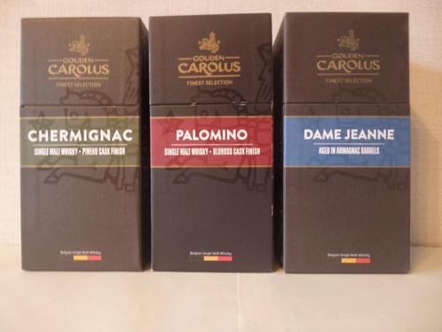 Gouden Carolus Whisky Trilogie Finest Selection (exclusief), Collections, Vins, Neuf, Pleine, Enlèvement ou Envoi