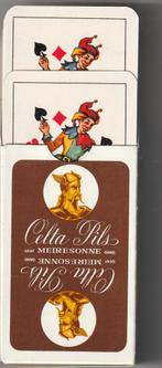 VOL KAARTSPEL MEIRESONNE CELTA PILS BRUIN, Verzamelen, Ophalen of Verzenden, Nieuw, Speelkaart(en)