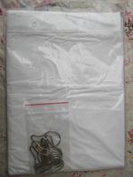 Rideau de douche avec supports de suspension., Maison & Meubles, Enlèvement ou Envoi, Neuf, Blanc