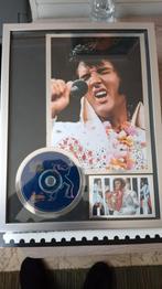 Elvis foto van aloha From Hawaii plus cd, mooi ingekaderd,, Verzamelen, Ophalen of Verzenden, Zo goed als nieuw, Poster, Artwork of Schilderij