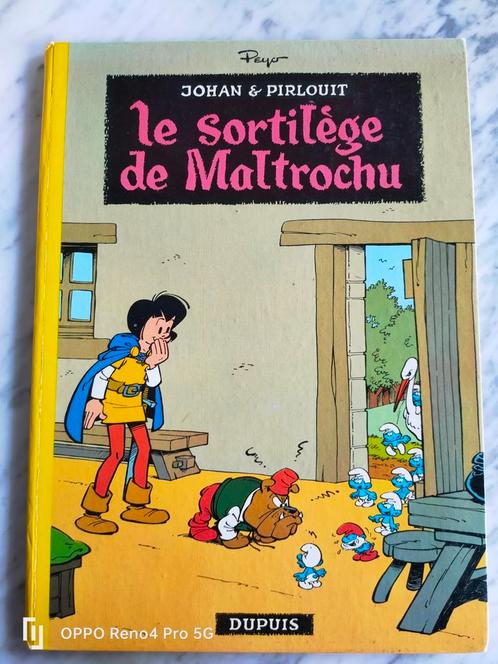 BD Johan et Pirlouit - EO - Le Sortilège de Maltrochu (PEYO), Livres, BD, Comme neuf, Enlèvement ou Envoi