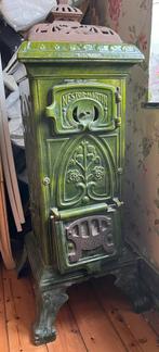 Poêle en fonte émaillée Nestor Martin Derby, Maison & Meubles, Poêles, Enlèvement, Utilisé, Autres carburants, Poêle à charbon