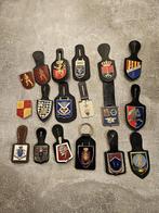 Kavel borstzakhangers Belgisch Leger, Verzamelen, Ophalen of Verzenden, Landmacht, Embleem of Badge