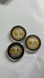 3, Antiek en Kunst, Antiek | Zilver en Goud, Ophalen of Verzenden, Goud