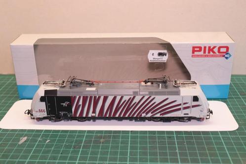 PIKO 59554 BR185.2 Lokomotion 666 - H0 187 DCC, Hobby en Vrije tijd, Modeltreinen | H0, Zo goed als nieuw, Locomotief, Gelijkstroom