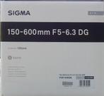 SIGMA 150-600mm f/5-6.3 DG Sportzoom, Audio, Tv en Foto, Foto | Lenzen en Objectieven, Ophalen, Gebruikt, Telelens, Zoom
