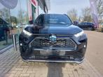 Toyota RAV4 2.5 PHEV Premium Plus e-CVT AWD-i | Parkeersenso, Auto's, Stof, Gebruikt, Zwart, Plug-in hybride