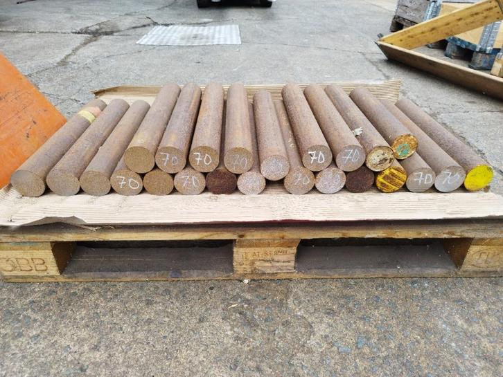 Metaal / staal volstaf + dikwandige buizen / draaibank, Doe-het-zelf en Bouw, Metalen, Zo goed als nieuw, IJzer, Ophalen