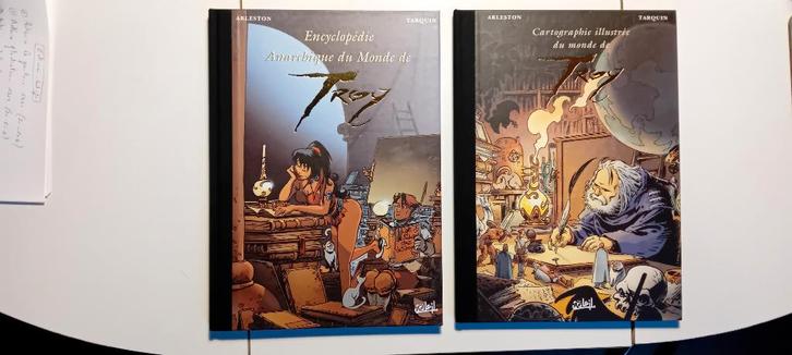Lot Troy – Encyclopédie Anarchique + Cartographie illustré, Livres, BD, Comme neuf, Plusieurs BD, Enlèvement ou Envoi